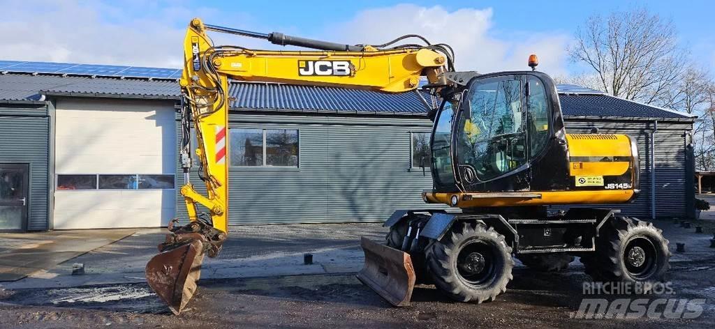 JCB JS145 W Kolová rýpadla