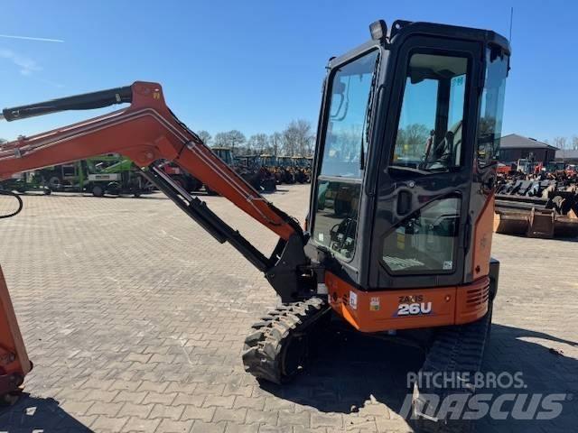 Hitachi ZX 26 Mini rýpadla < 7t