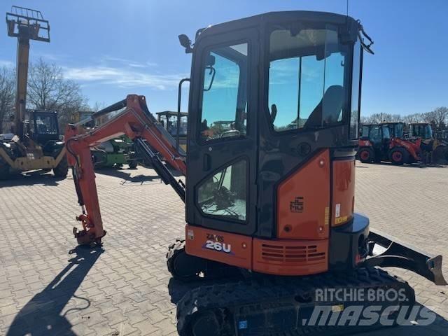 Hitachi ZX 26 Mini rýpadla < 7t