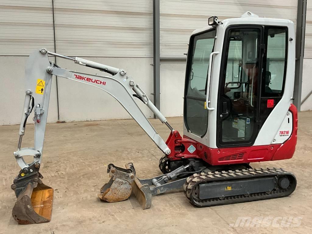 Takeuchi TB 216 Mini rýpadla < 7t