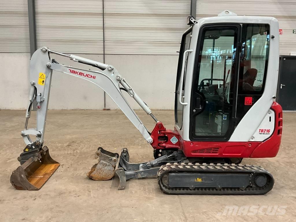 Takeuchi TB 216 Mini rýpadla < 7t