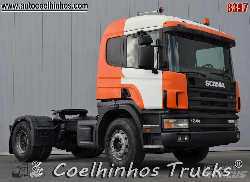 Scania 124G 360 Tahače