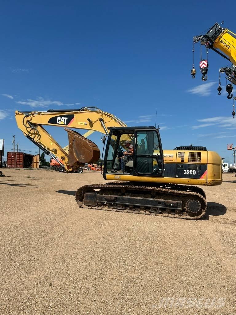 CAT 320 D L Pásová rýpadla