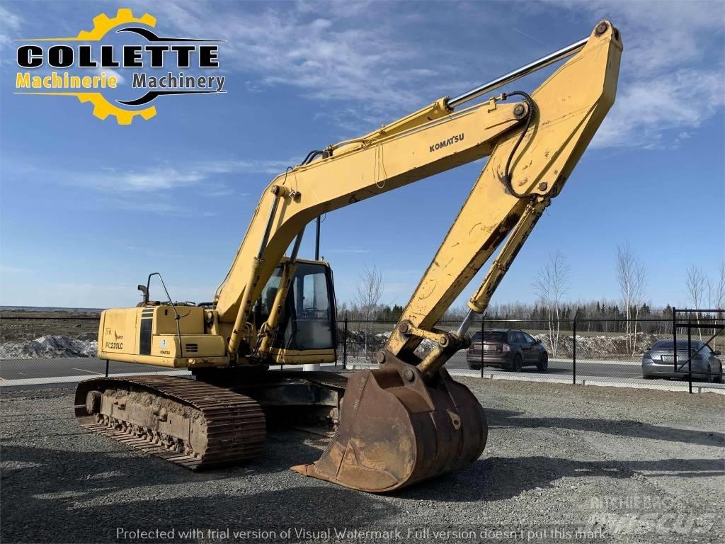 Komatsu PC 220-6 Pásová rýpadla