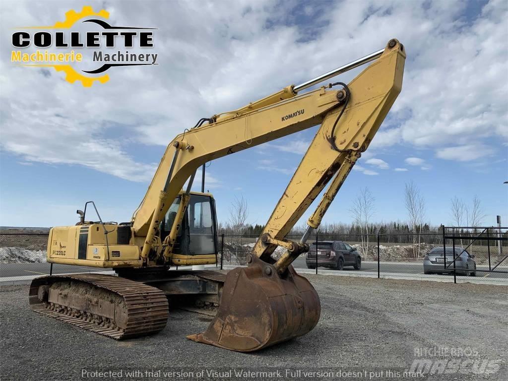 Komatsu PC 220-6 Pásová rýpadla