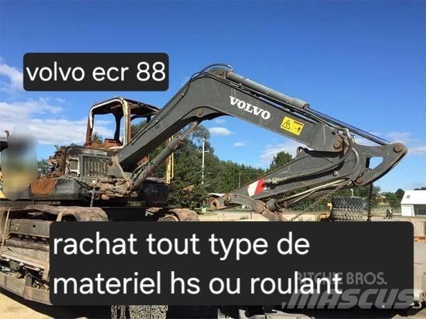 Volvo ECR 88 Výložníky a lžíce