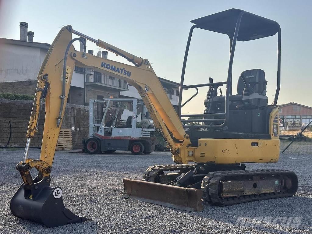 Komatsu PC16R-3HS Mini rýpadla < 7t