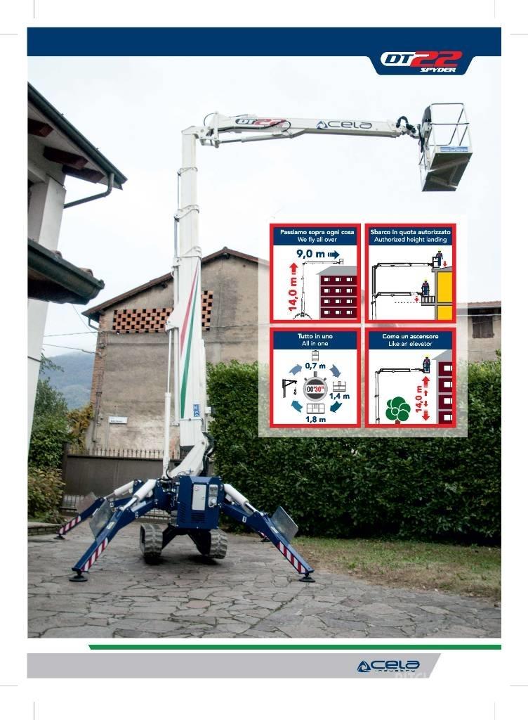 Cela Crawler DT22 Další zvedače a plošiny