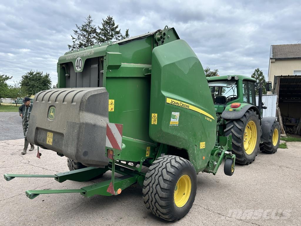 John Deere V461M Lis na válcové balíky