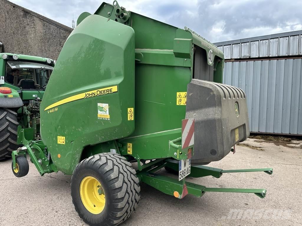 John Deere V461M Lis na válcové balíky