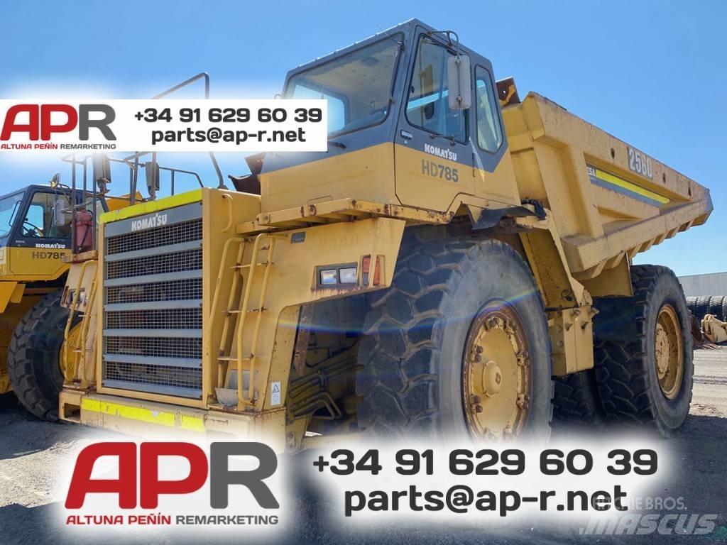Komatsu HD 785-5 Pevné dempry