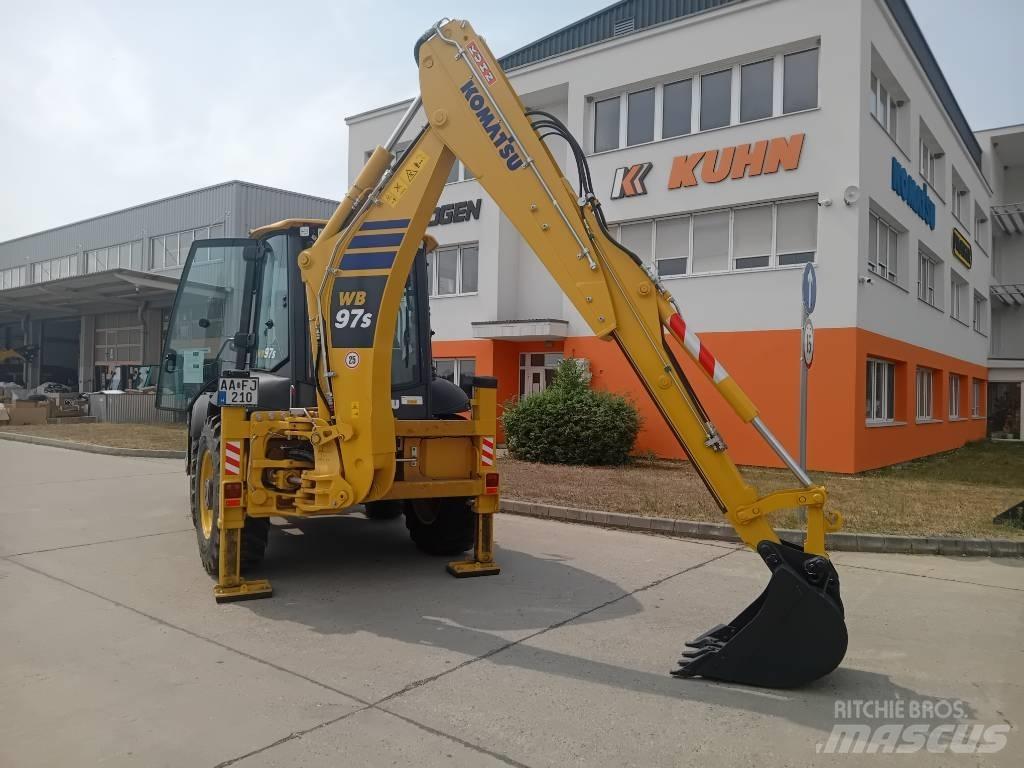 Komatsu WB 97 S- 8 Rýpadlo-nakladače