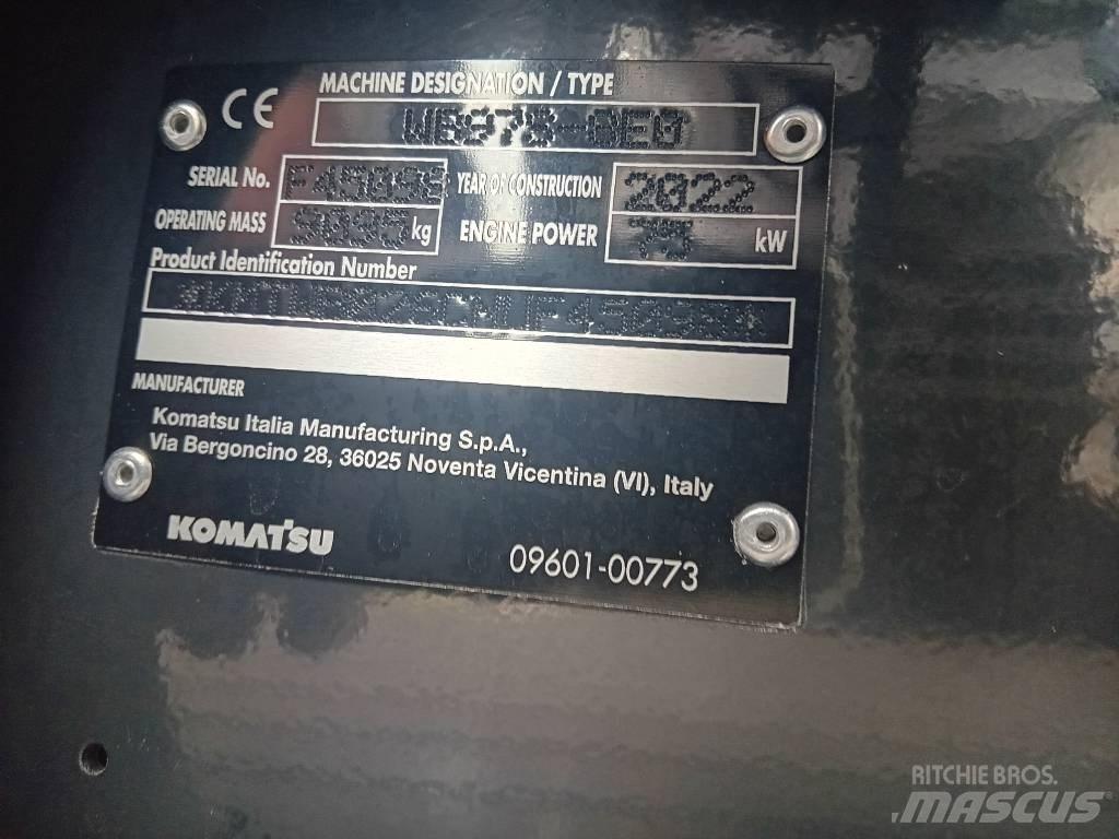 Komatsu WB 97 S- 8 Rýpadlo-nakladače