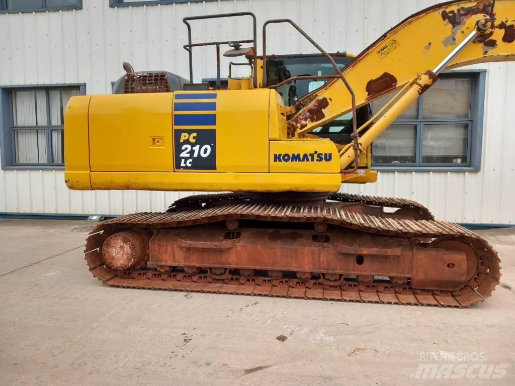 Komatsu PC210LC-10 Pásová rýpadla