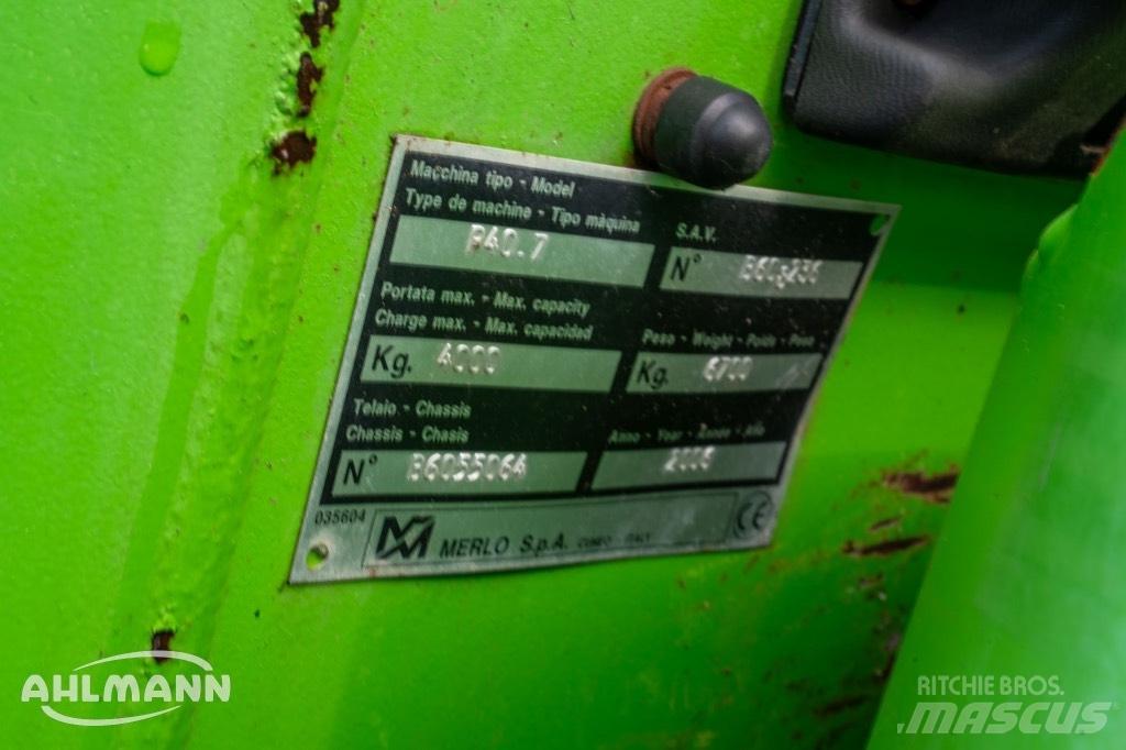 Merlo P 40.7 Teleskopické nakladače pro zemědělství