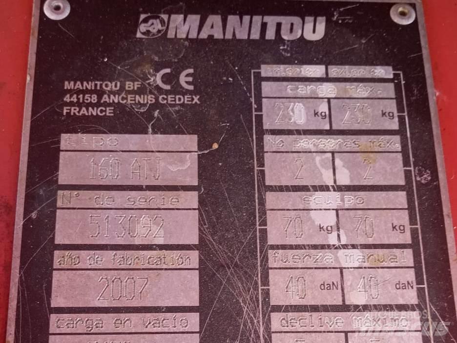 Manitou 160 ATJ Kloubové plošiny