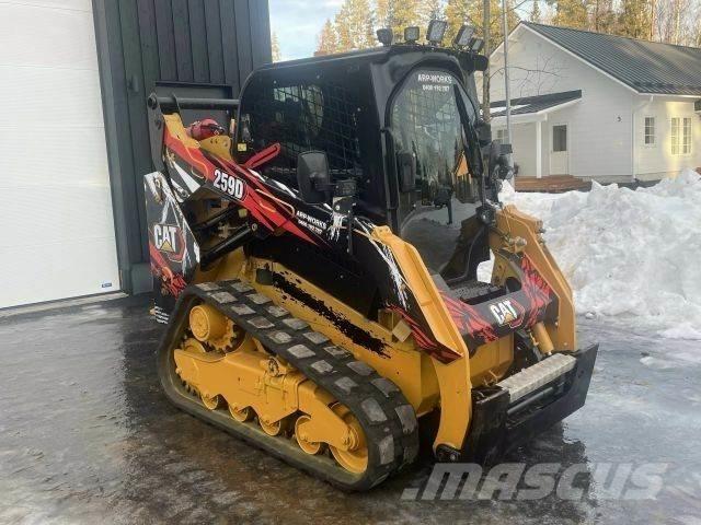 CAT 259D Smykem řízené nakladače