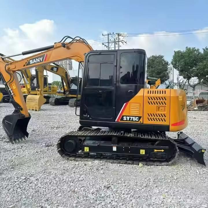 Sany SY75C Pásová rýpadla