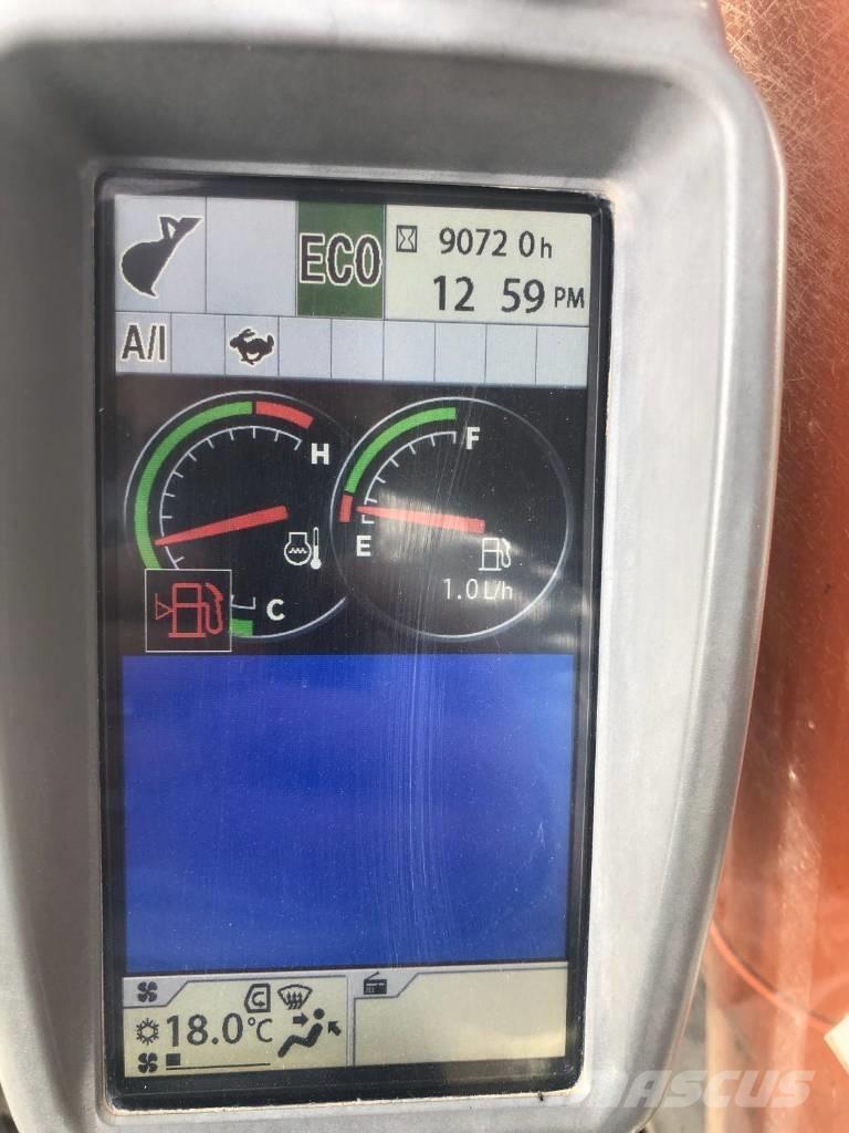 Hitachi ZX160LC-5B Pásová rýpadla