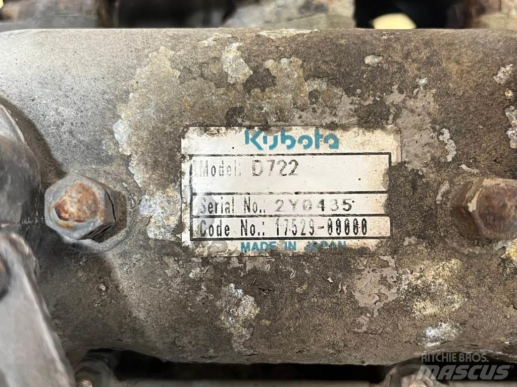Kubota D722 ENGINE Motory