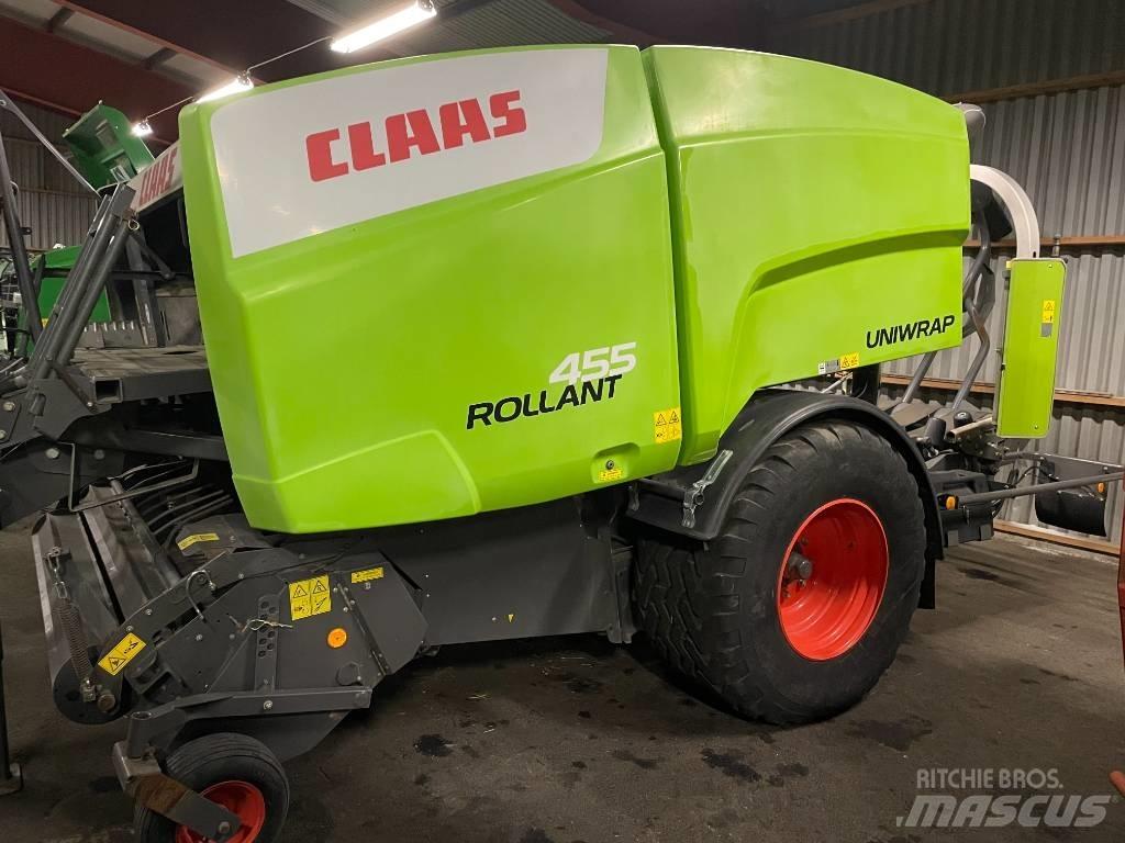 CLAAS 455 Uniwrap Lis na válcové balíky