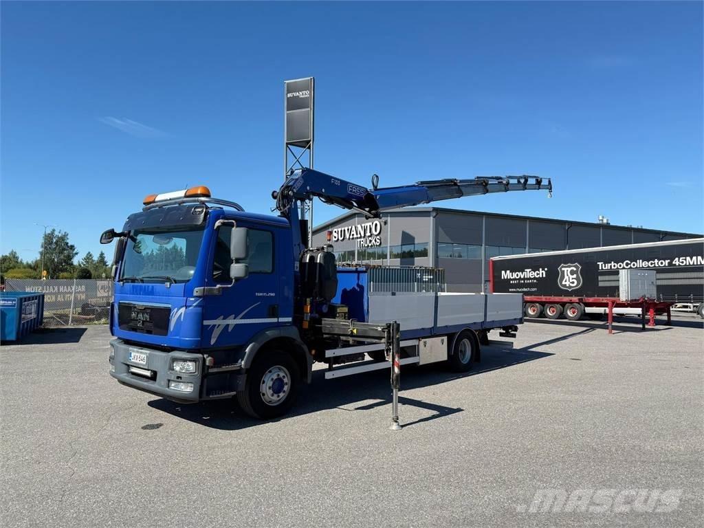 MAN TGM 15.290 4x2 Autojeřáby, hydraulické ruky