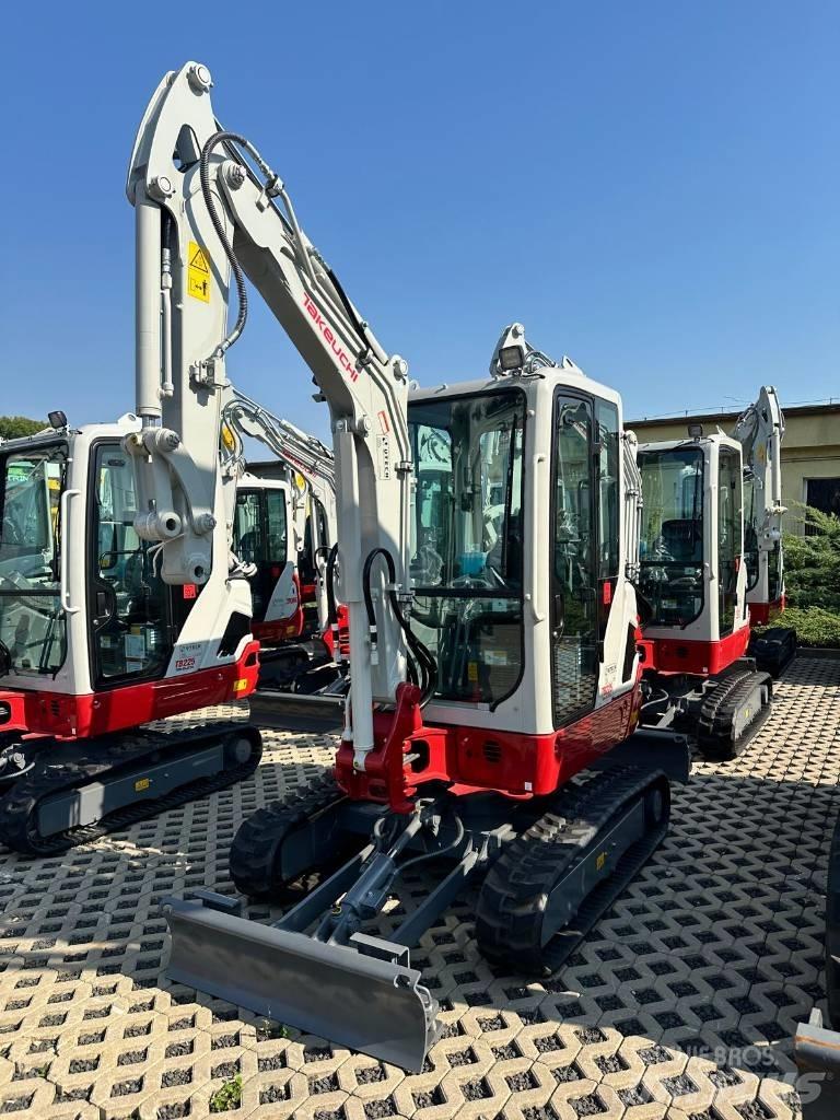 Takeuchi TB 225 V0 Mini rýpadla < 7t