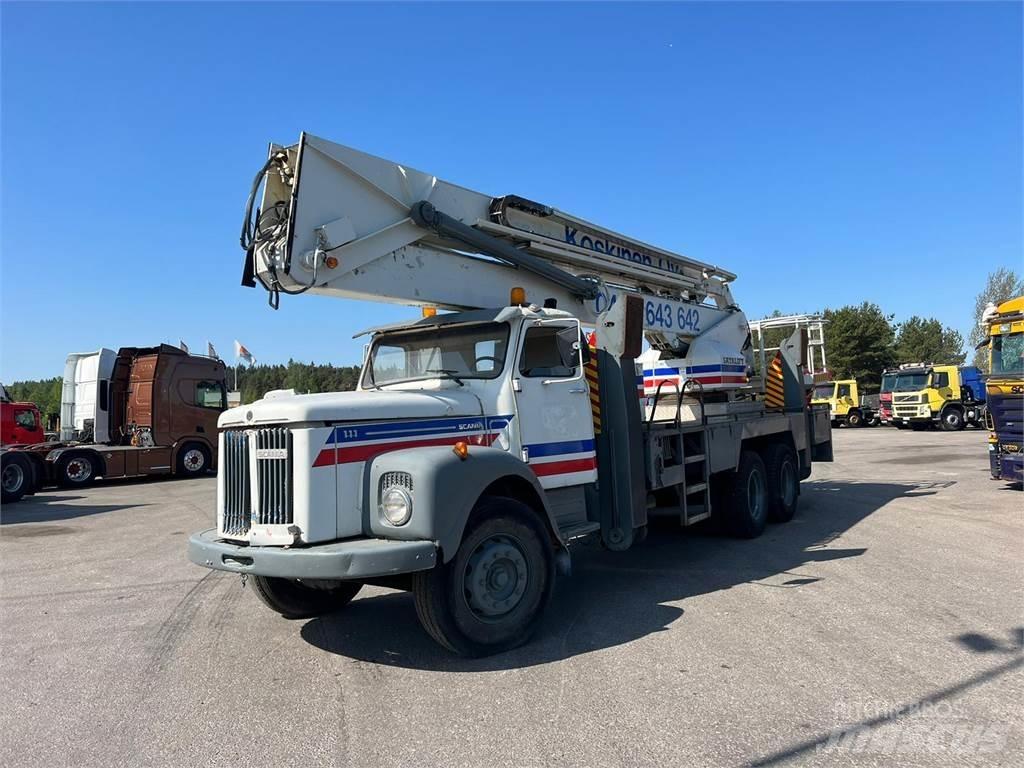 Scania 111 6X2 Autojeřáby, hydraulické ruky