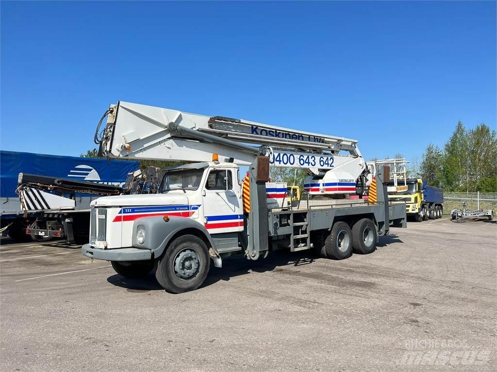 Scania 111 6X2 Autojeřáby, hydraulické ruky