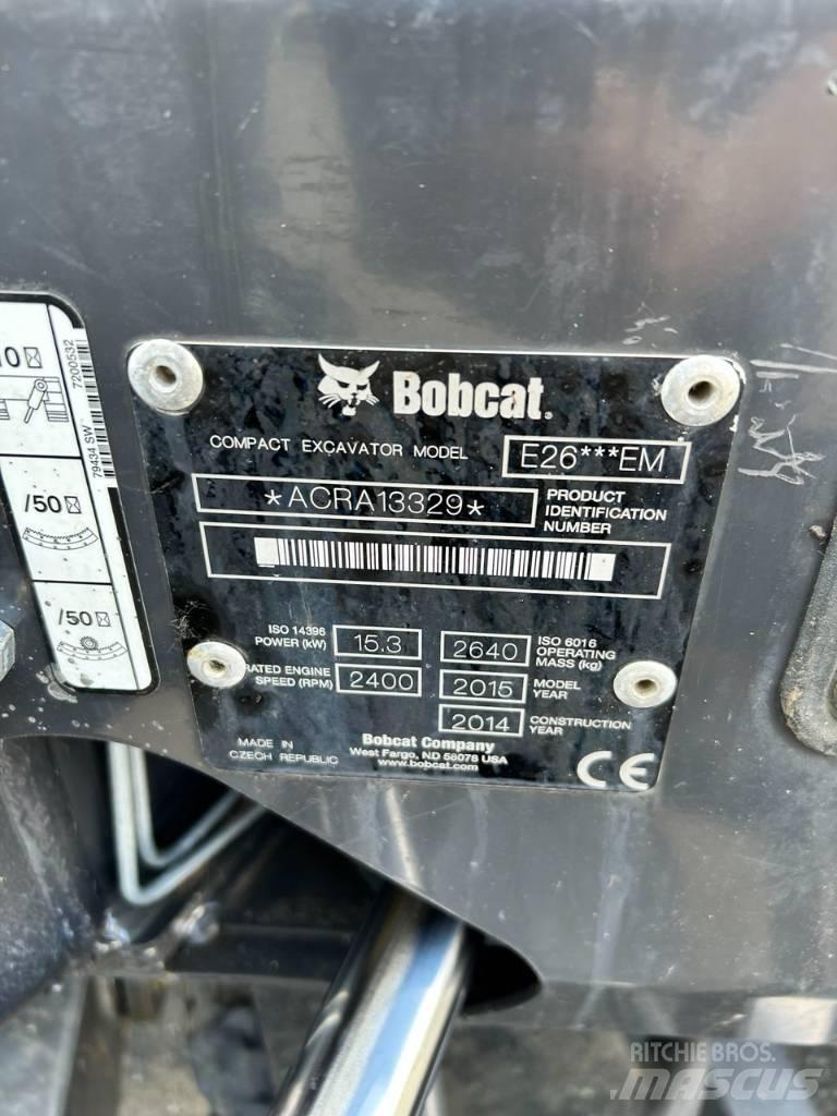 Bobcat E 26 Mini rýpadla < 7t