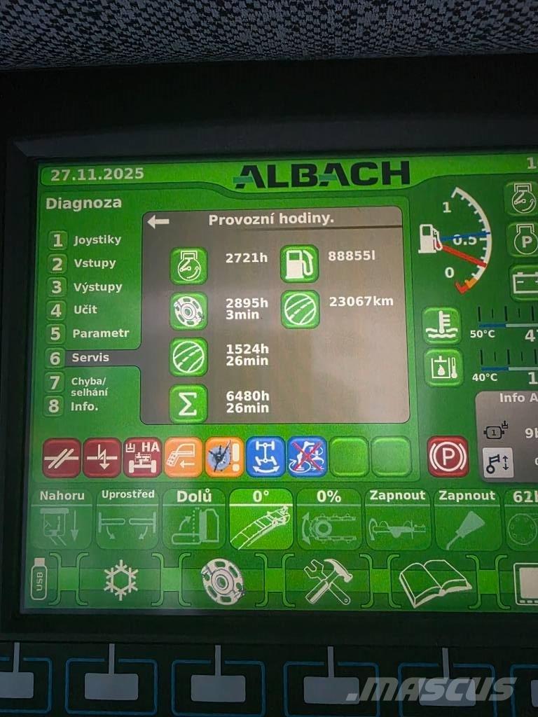 Albach Diamant 2000 Štěpkovače