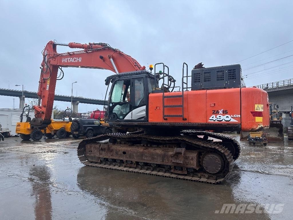 Hitachi ZX 490 LCH Pásová rýpadla