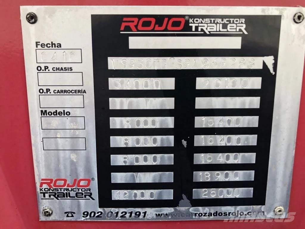  ROJO 1+ 3 LOWLOADER Podvalníkové návěsy