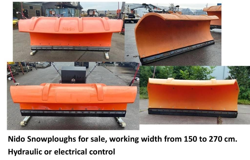 Nido Snowplough Sněžné pluhy, přední sněhové radlice