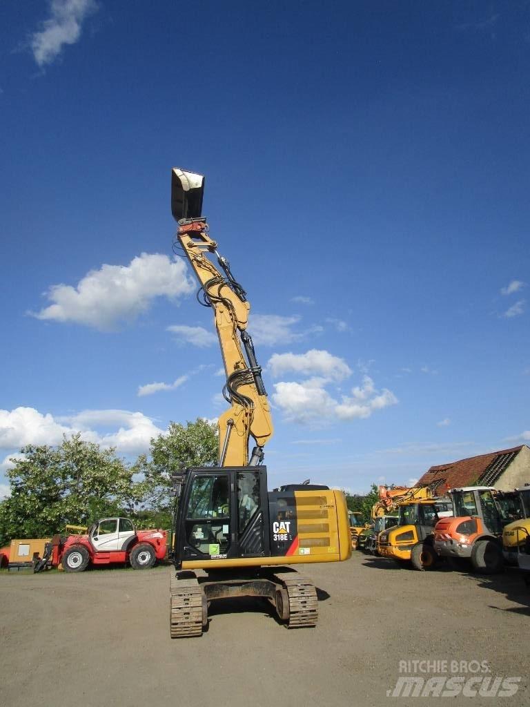 CAT 318 E L   320 322 Pásová rýpadla
