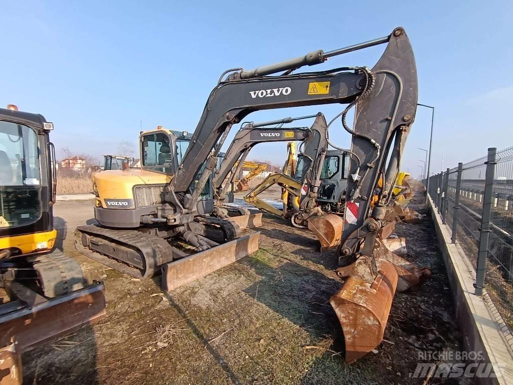 Volvo ECR 88 D Midi rýpadla 7t - 12t