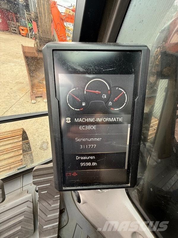 Volvo EC 380 EL Pásová rýpadla