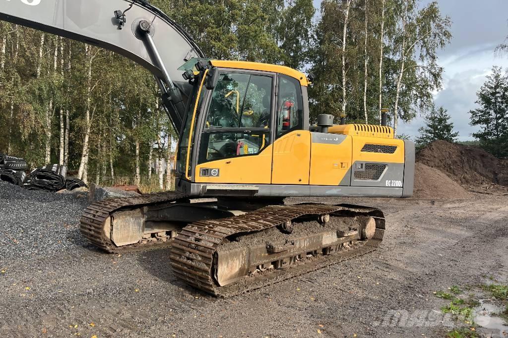 Volvo EC 220 DL Pásová rýpadla