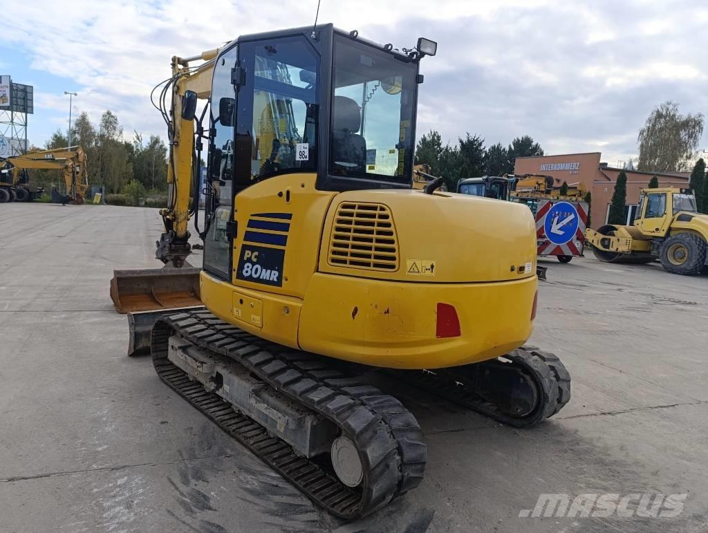 Komatsu PC 80 MR-5 Pásová rýpadla