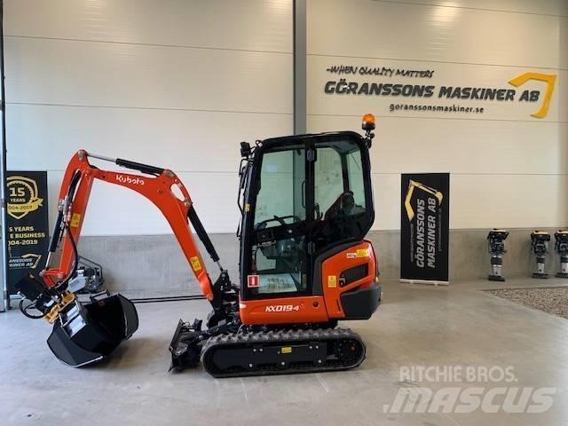 Kubota KX 019-4 Mini rýpadla < 7t