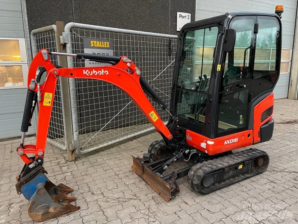 Kubota KX016-4 Mini rýpadla < 7t