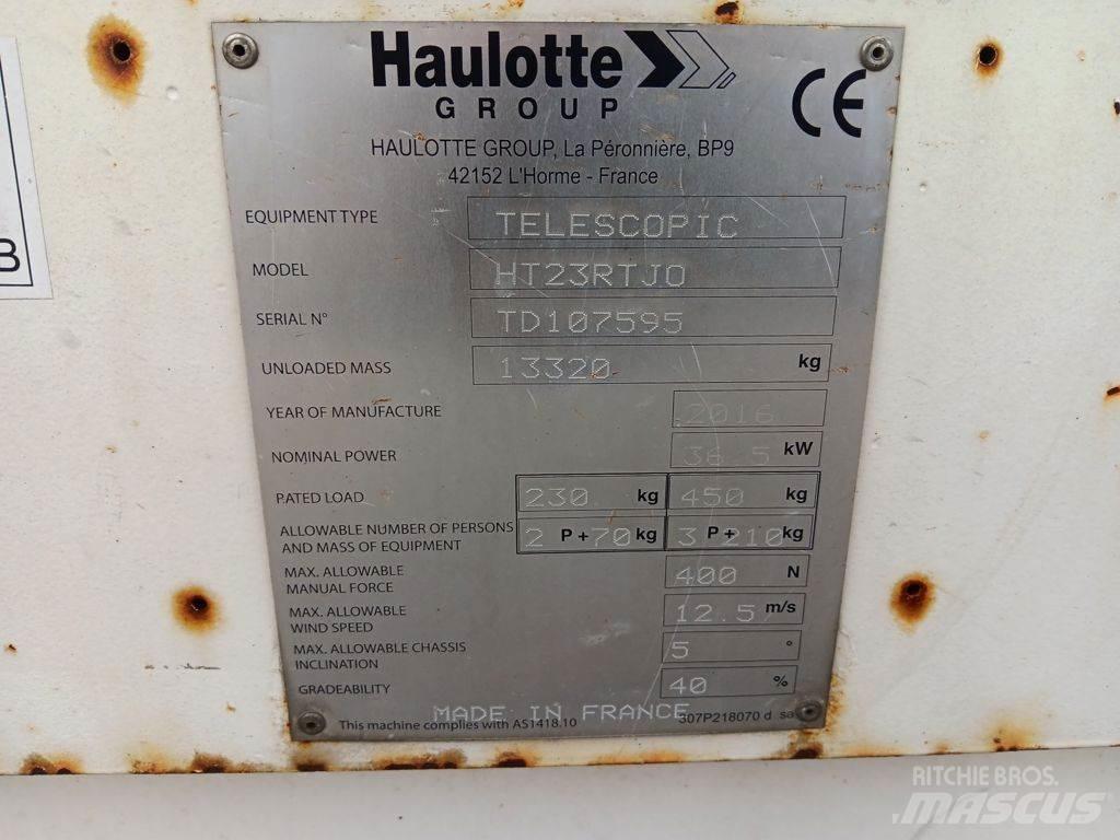 Haulotte HT23RTJO Teleskopické plošiny