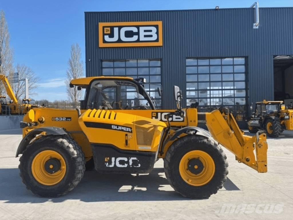 JCB 532-70 Teleskopické nakladače pro zemědělství