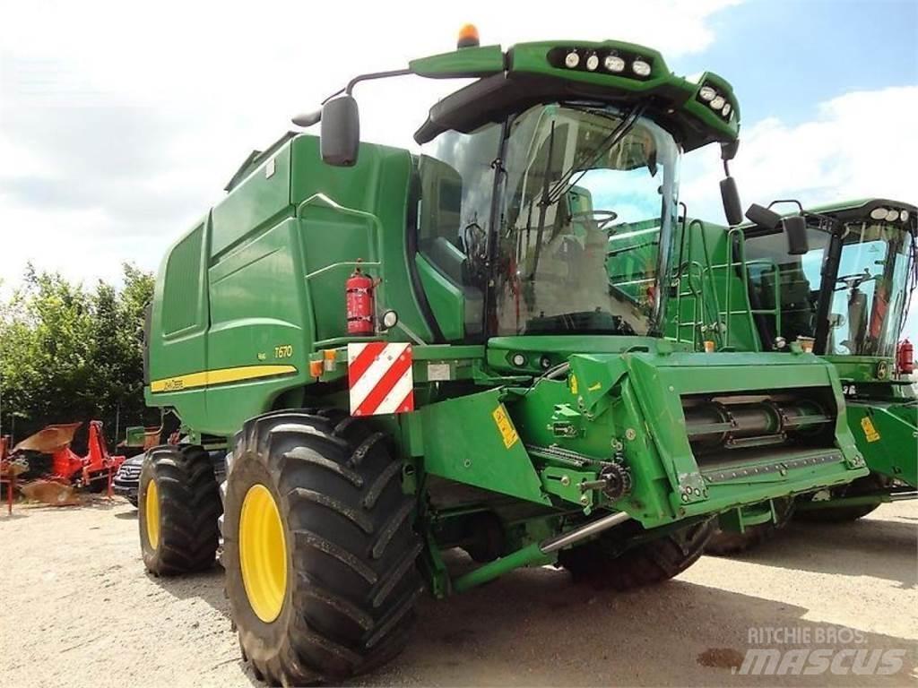 John Deere t670 Sklízecí mlátičky
