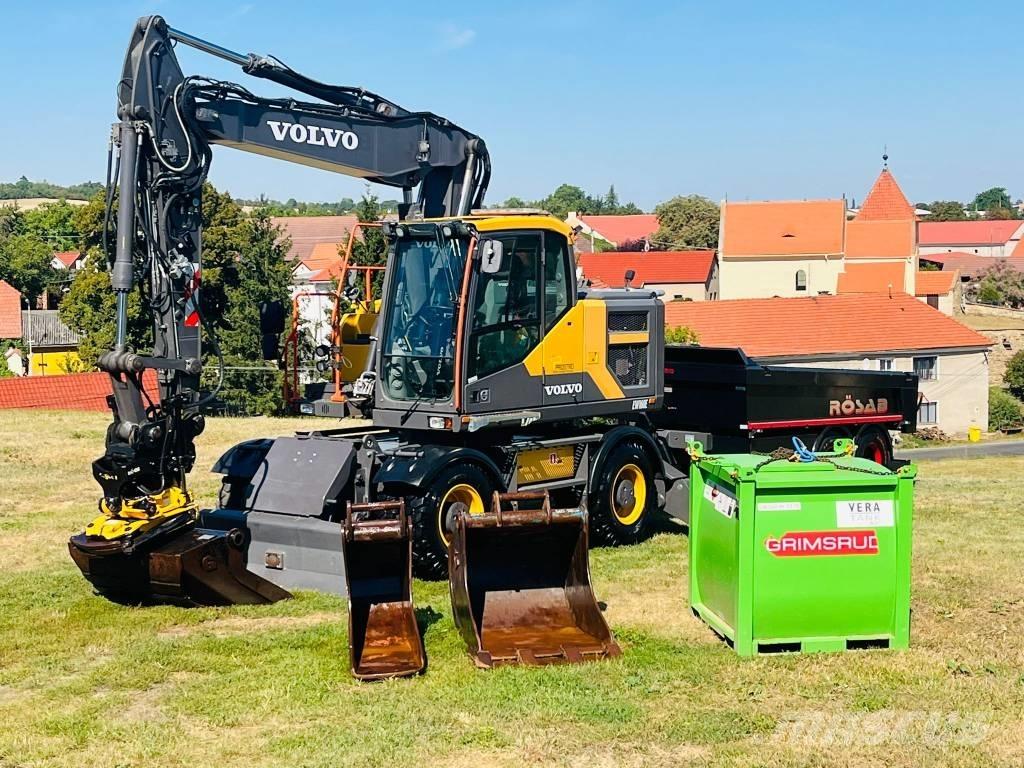 Volvo EW 160 E Kolová rýpadla