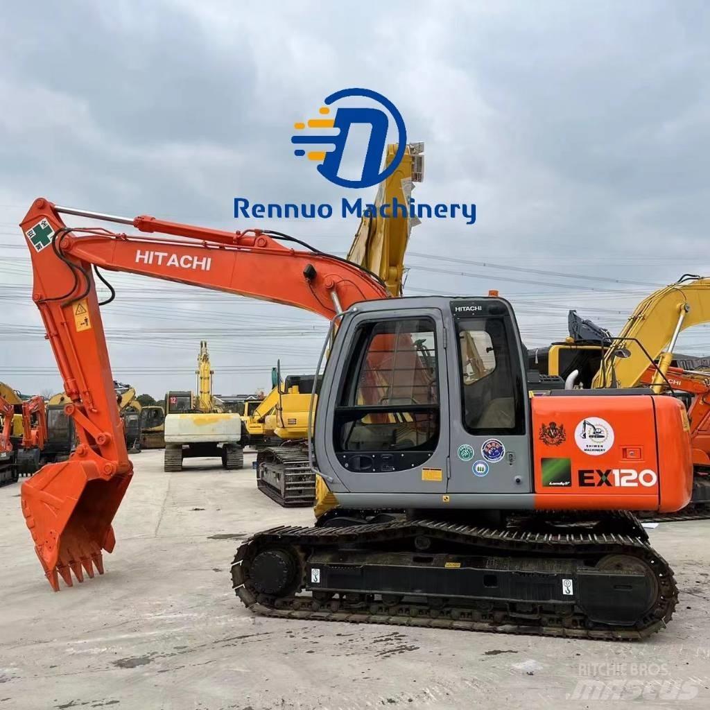 Hitachi EX 120 Pásová rýpadla