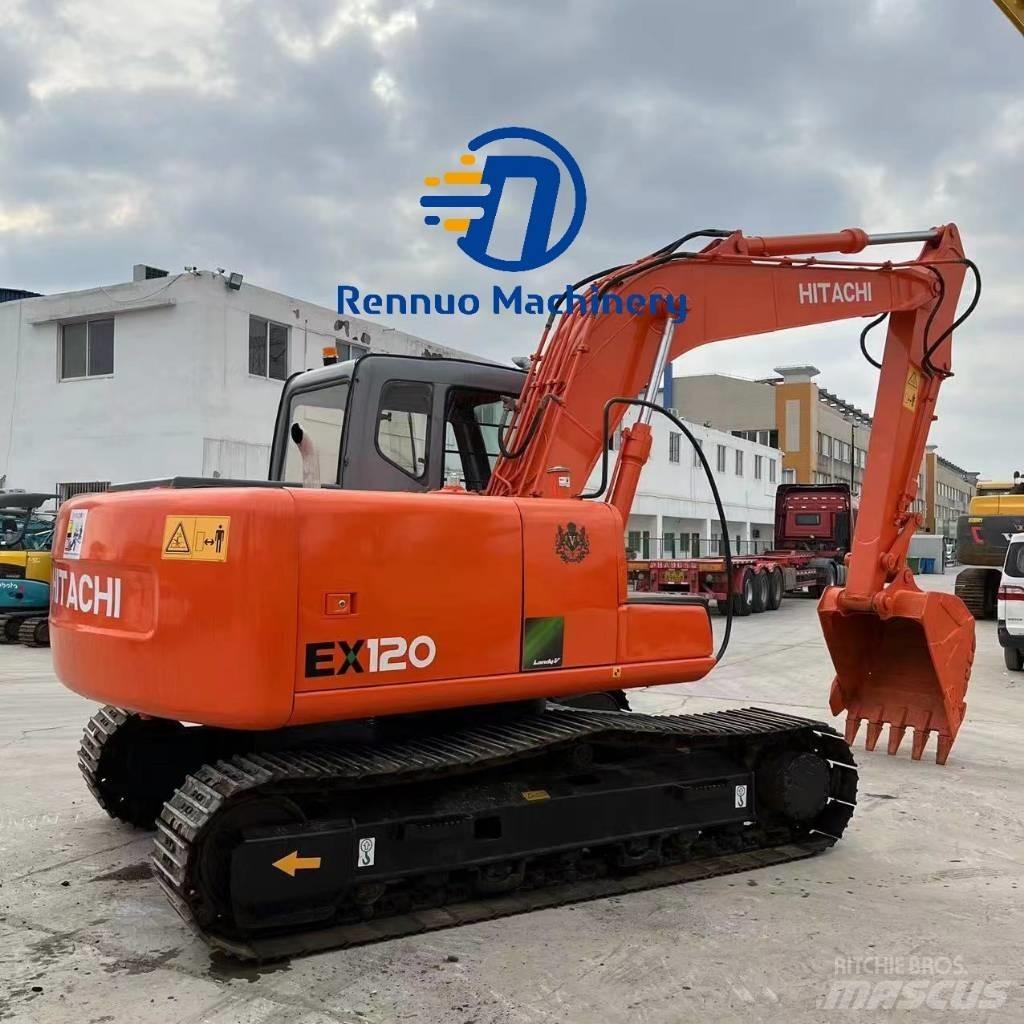 Hitachi EX 120 Pásová rýpadla