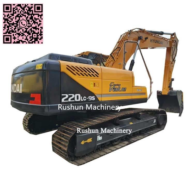 Hyundai R220 Pásová rýpadla