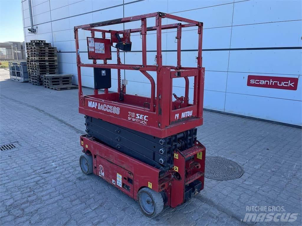 Manitou 78SEC Nůžková zvedací plošina