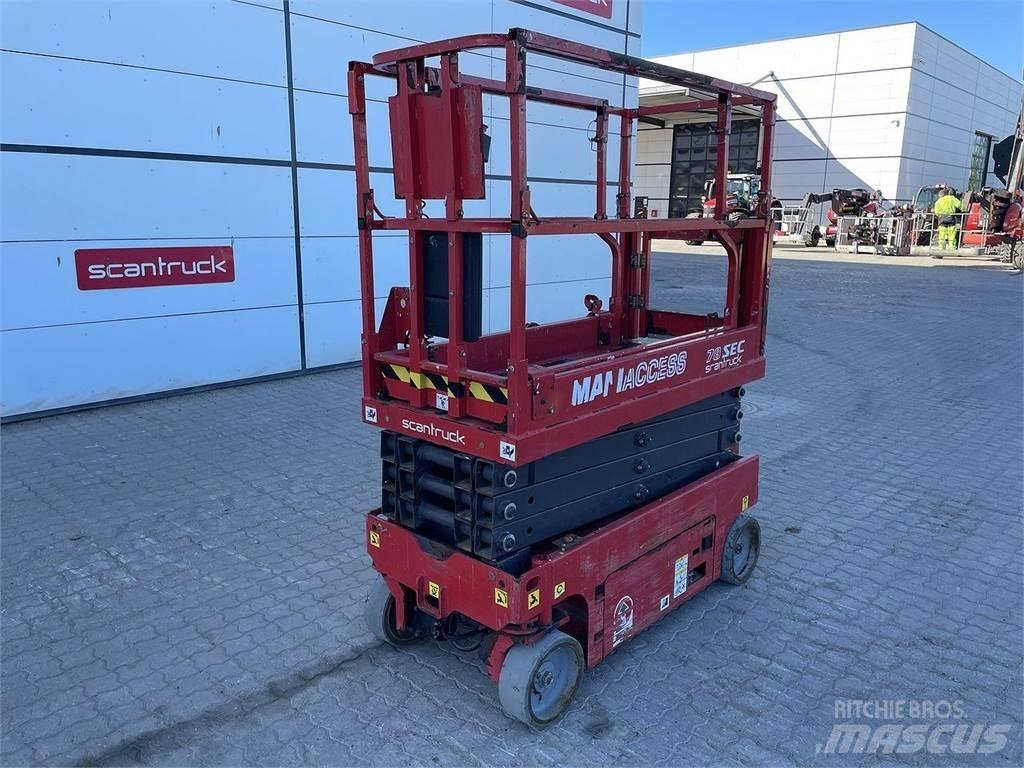 Manitou 78SEC Nůžková zvedací plošina